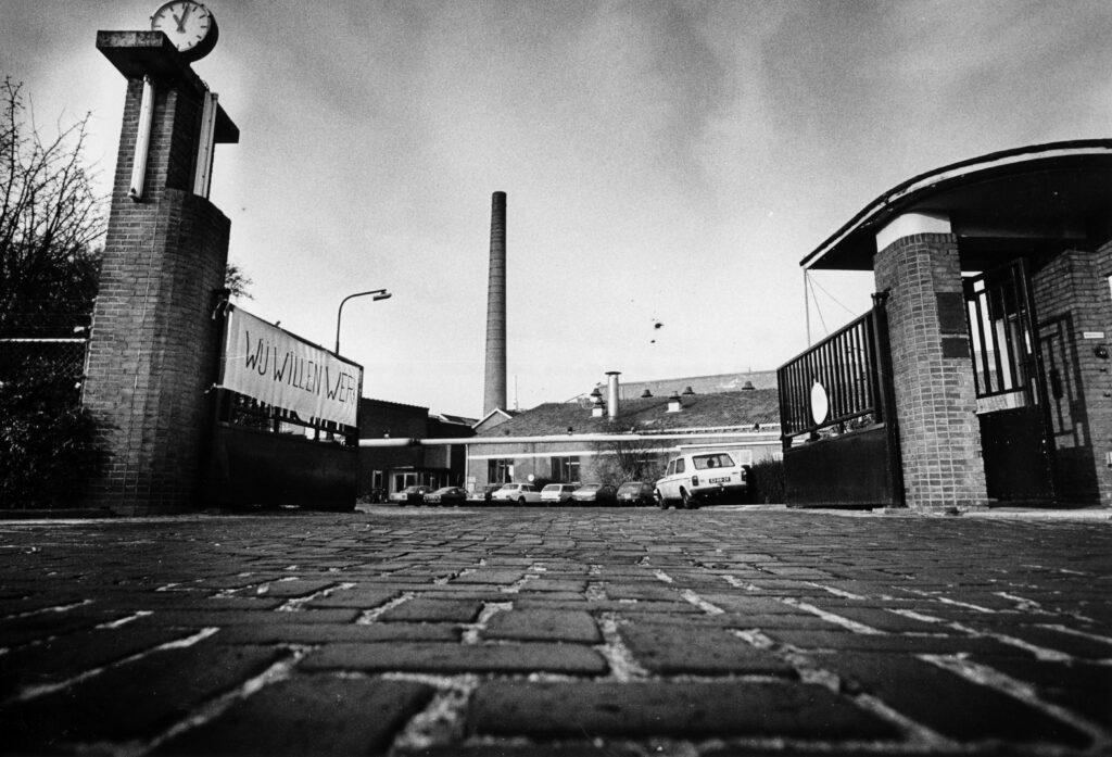 Historische foto van het TSB-terrein